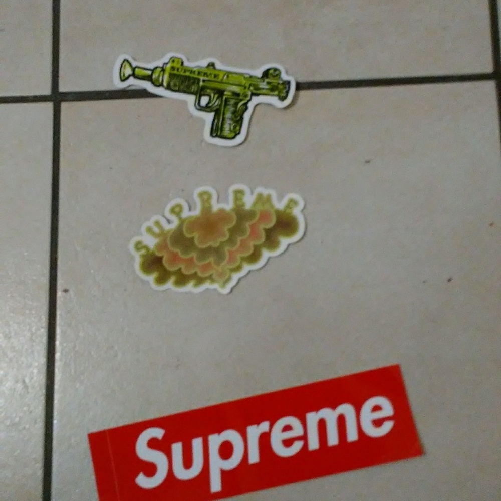 Supreme stickers